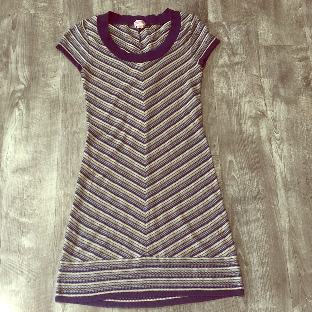 Knit Striped Dress - Picture 3 of 4